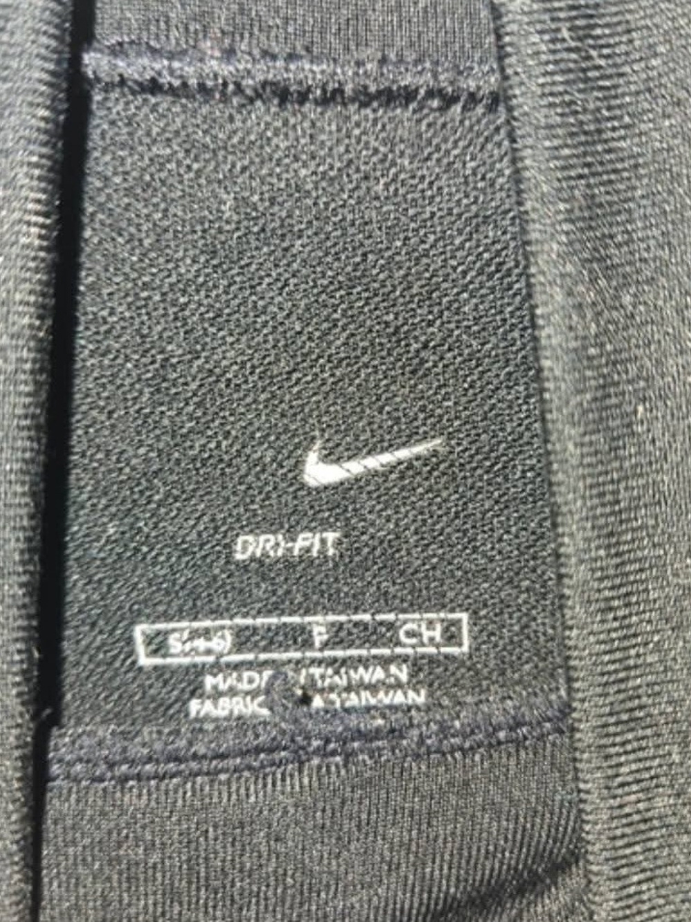 Women's Nike Dri-FIT Black Long Sleeve Mock Neck Top – Size Small - Picture 3 of 6